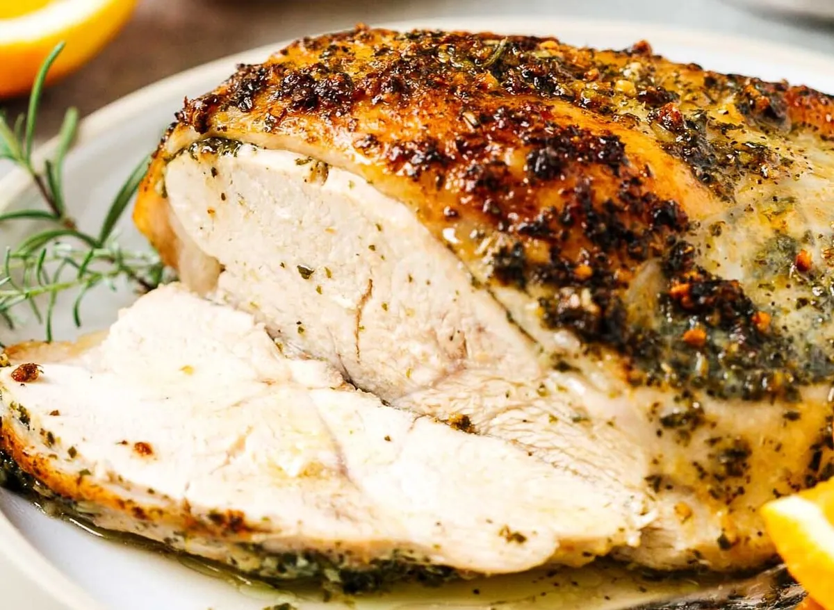 Garlic Butter Turkey Breast