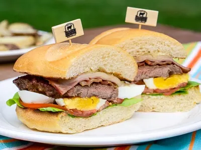 Chivito Steak Plate