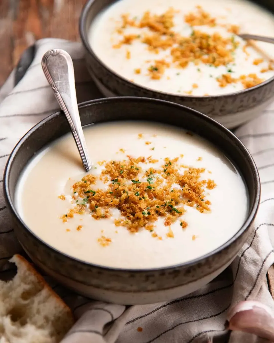 Garlic Potato Soup