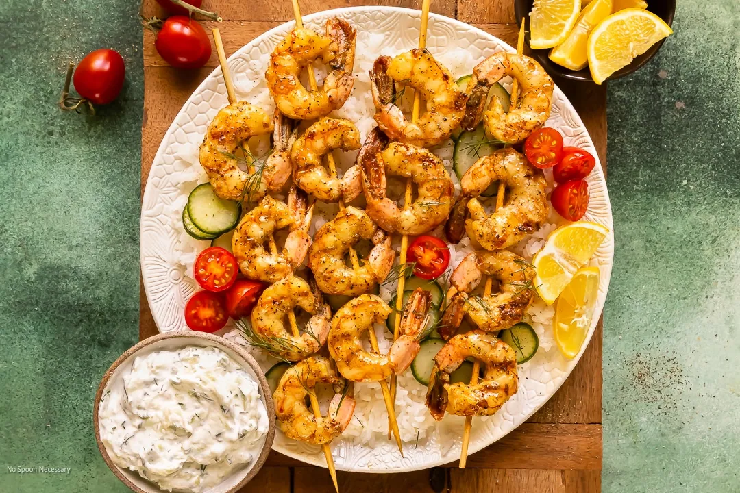 Mediterranean Shrimp Skewers