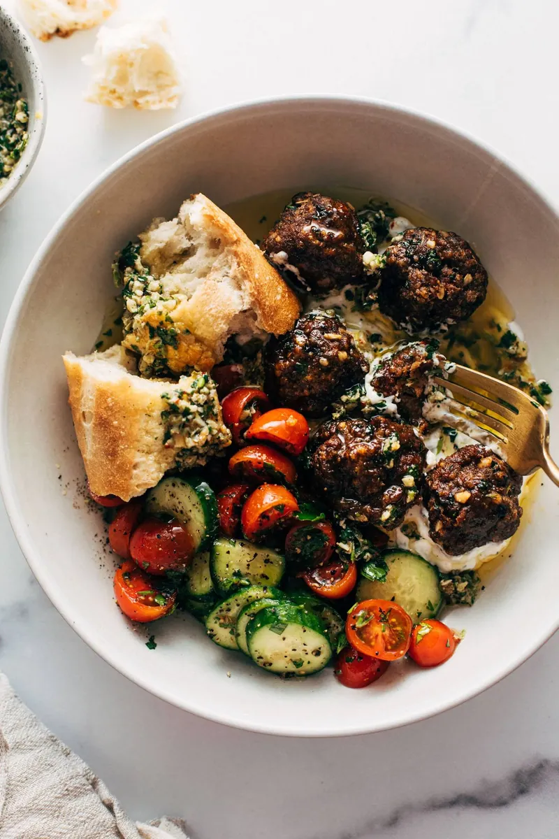 Sheet Pan Meatballs