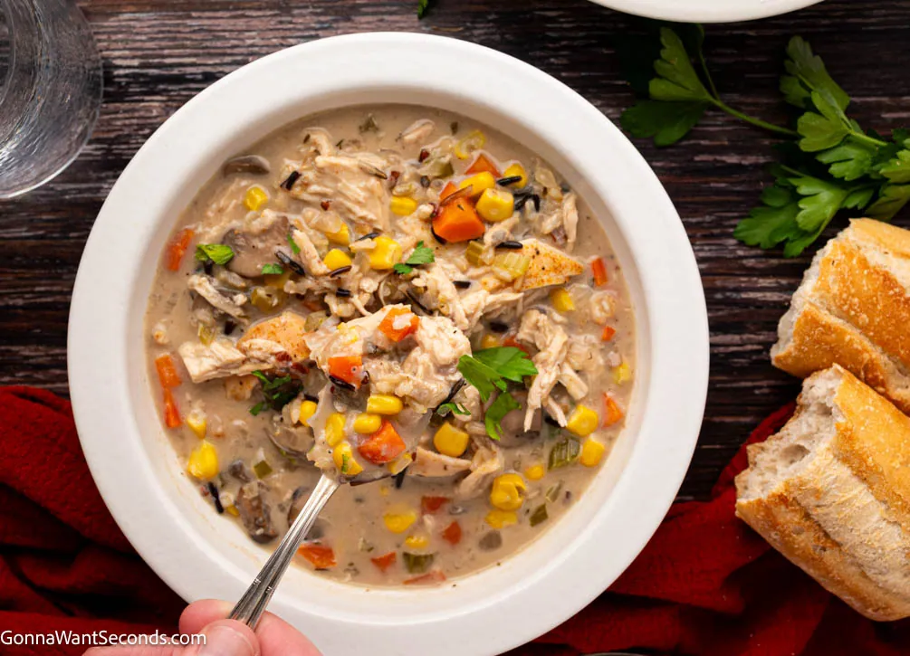Creamy Chicken Wild Rice Soup