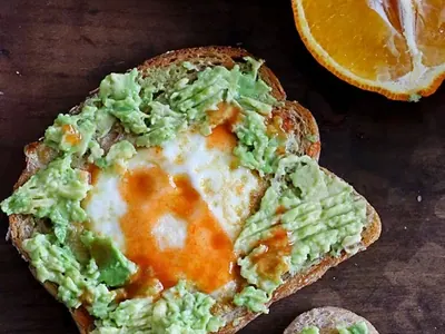 Avocado Egg-in-a-Hole Toast