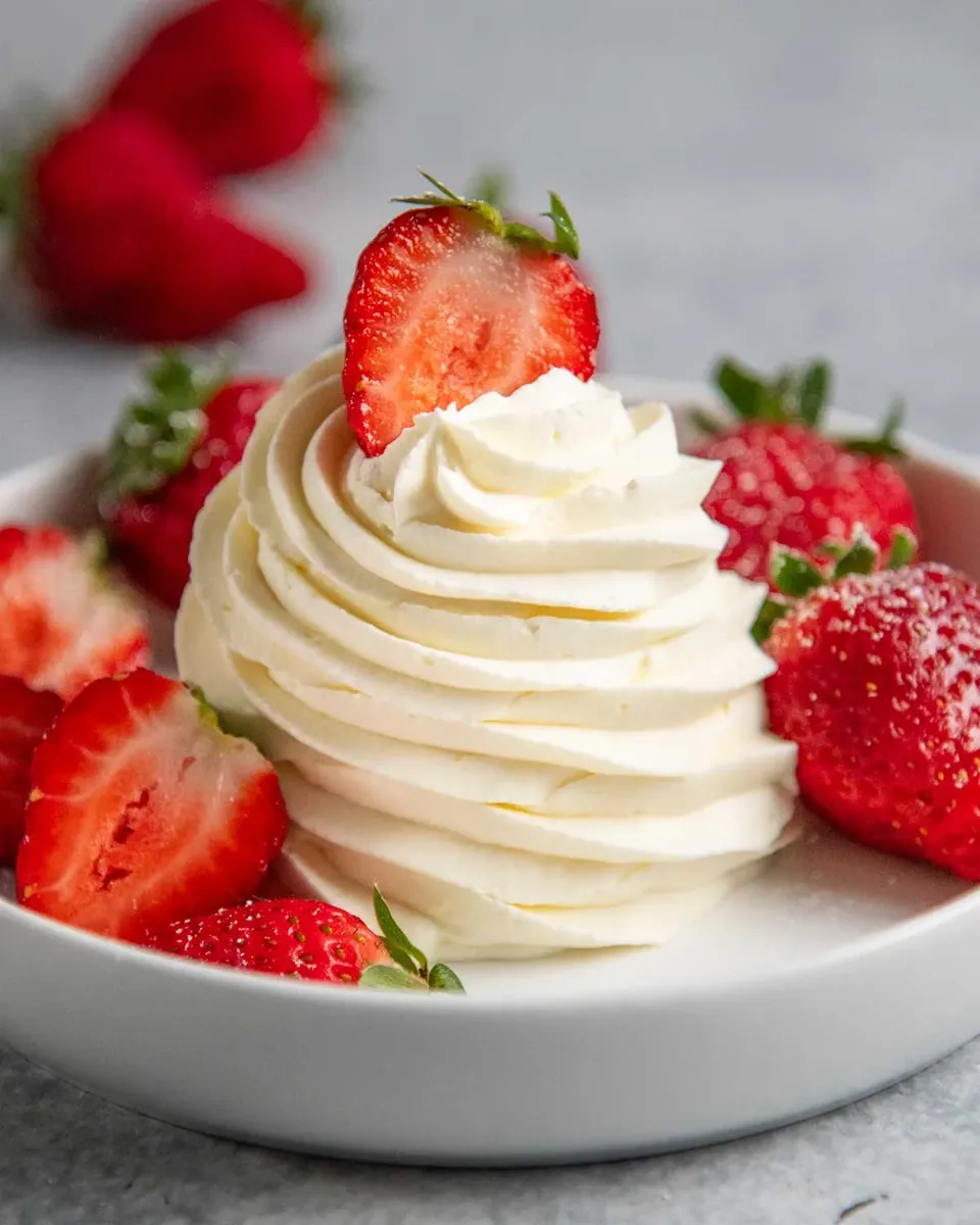 Stabilized Whipped Cream