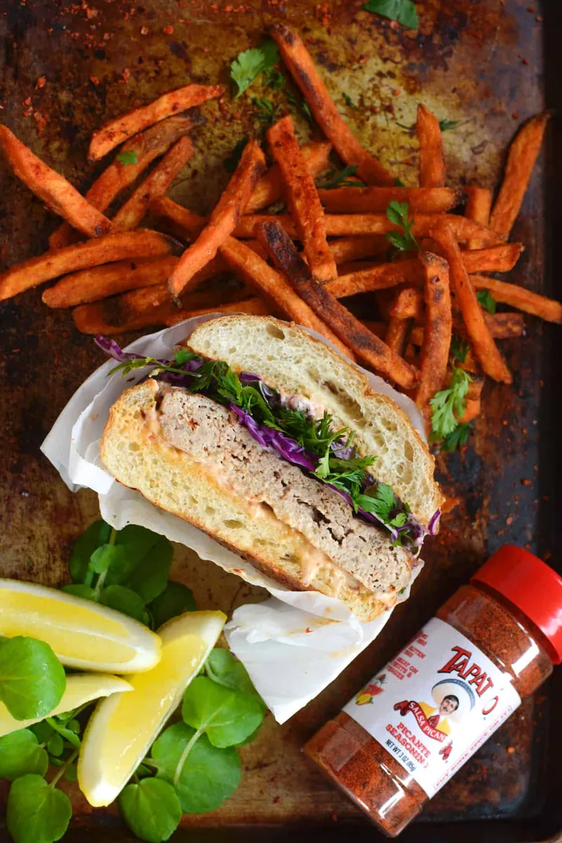 Spicy Turkey Burgers