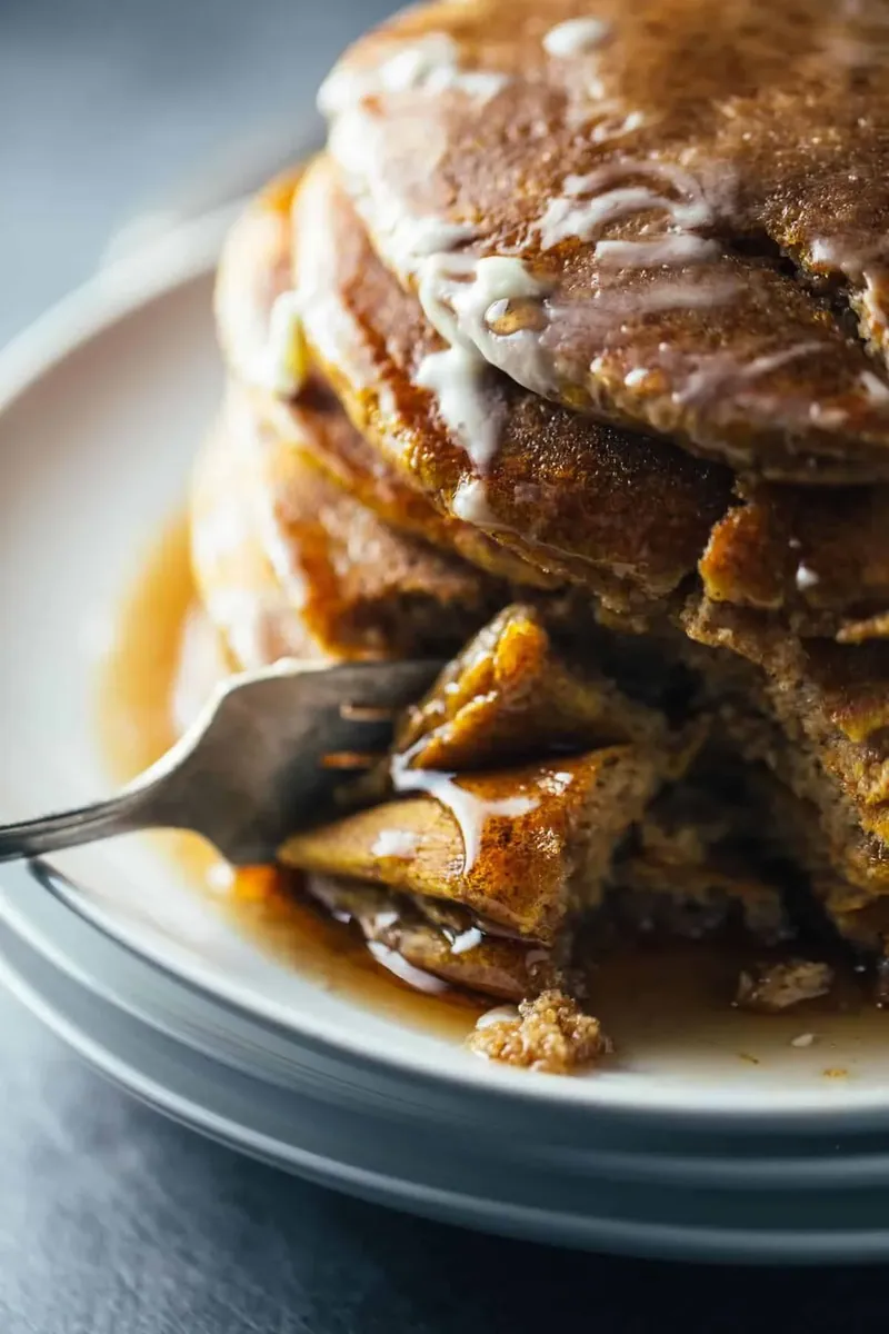 Cinnamon Pumpkin Pancakes