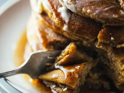 Cinnamon Pumpkin Pancakes