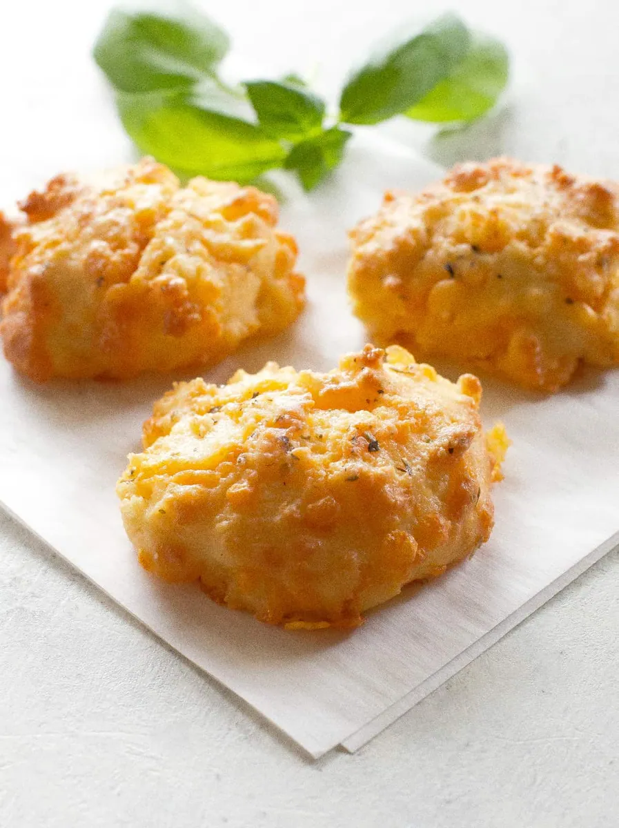 Keto Cheddar Biscuits