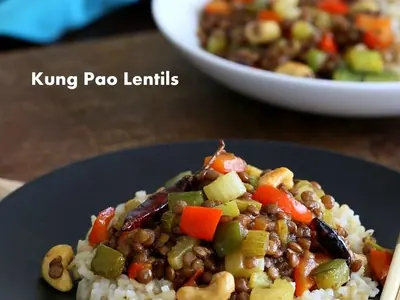 Kung Pao Lentils