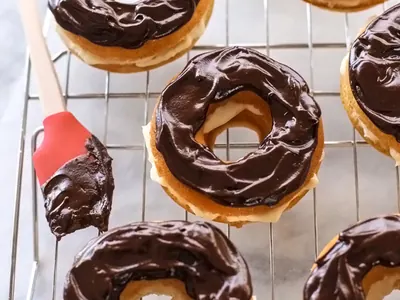Boston Cream Doughnuts