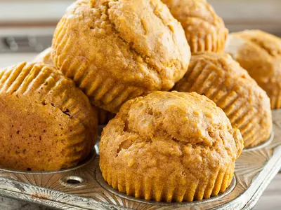 Pumpkin Flax Muffins