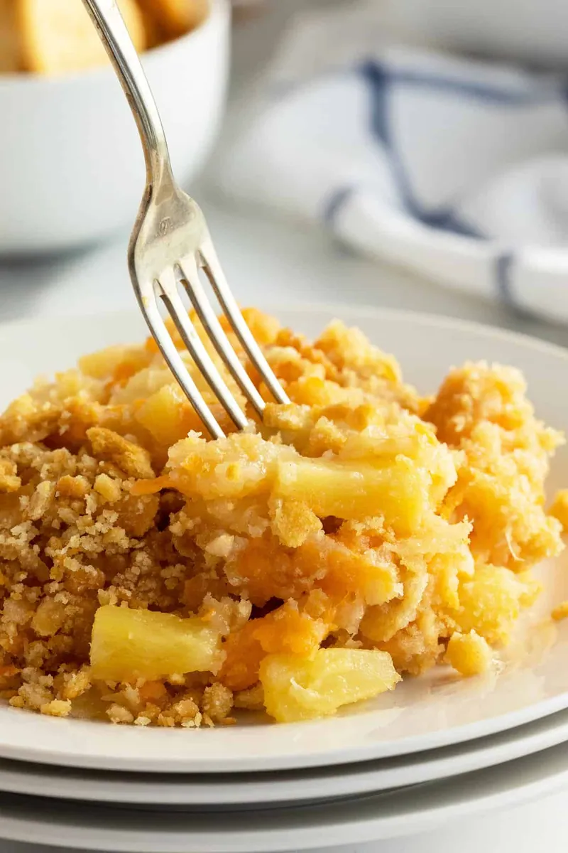 Pineapple Cheese Casserole