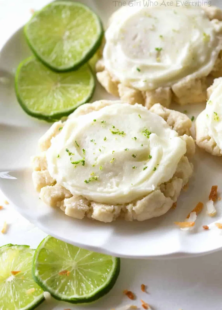 Coconut Lime Cookies