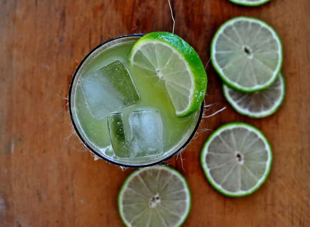 Mango Lime Agua Fresca