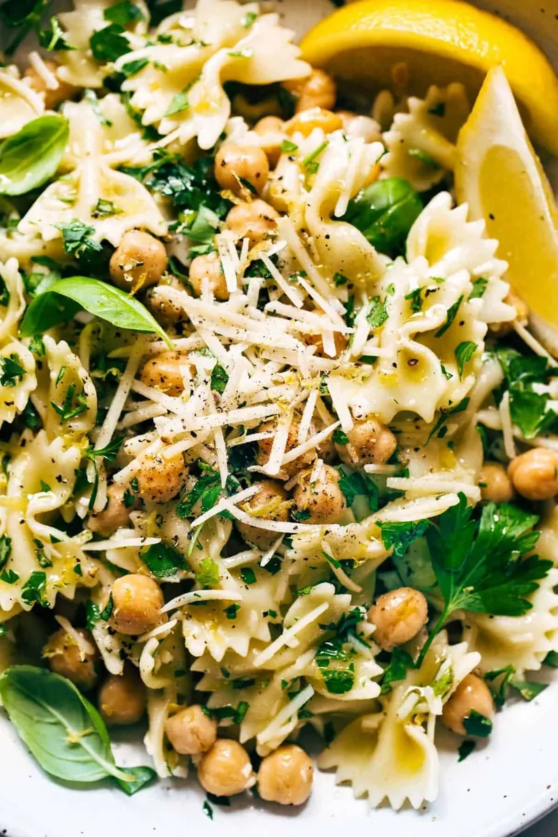 Lemon Herb Pasta Salad