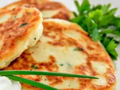 Parmesan Herb Potato Pancakes