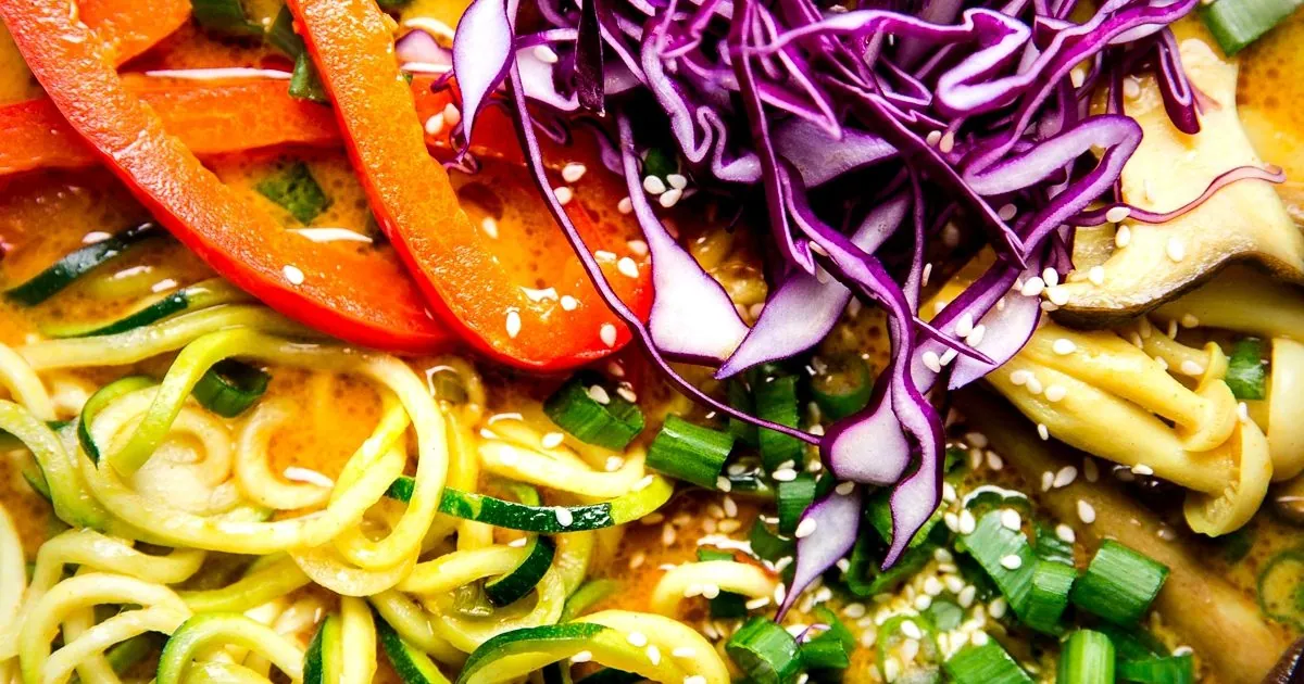 Coconut Curry Zoodle Ramen