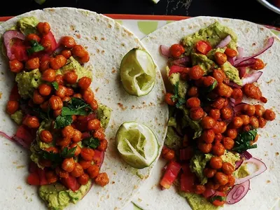 Chickpea Fajitas