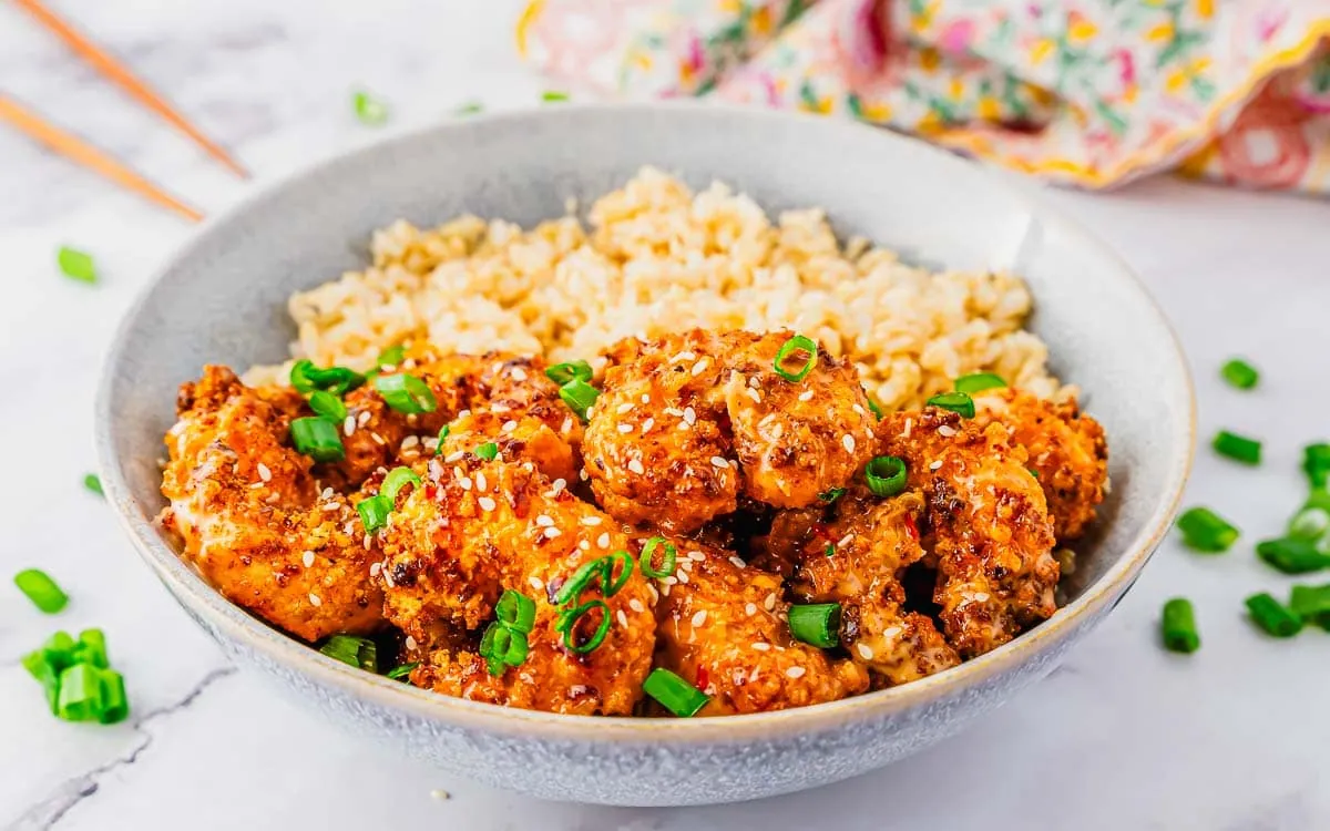 Air Fryer Bang Bang Shrimp