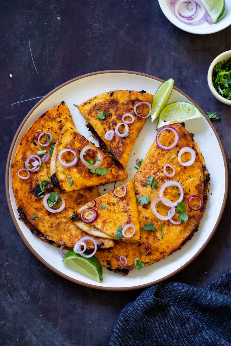 Mushroom Quesatacos