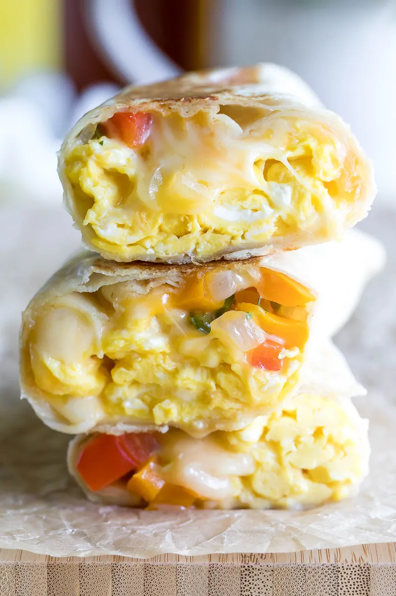 Breakfast Burritos with frozen potatoes