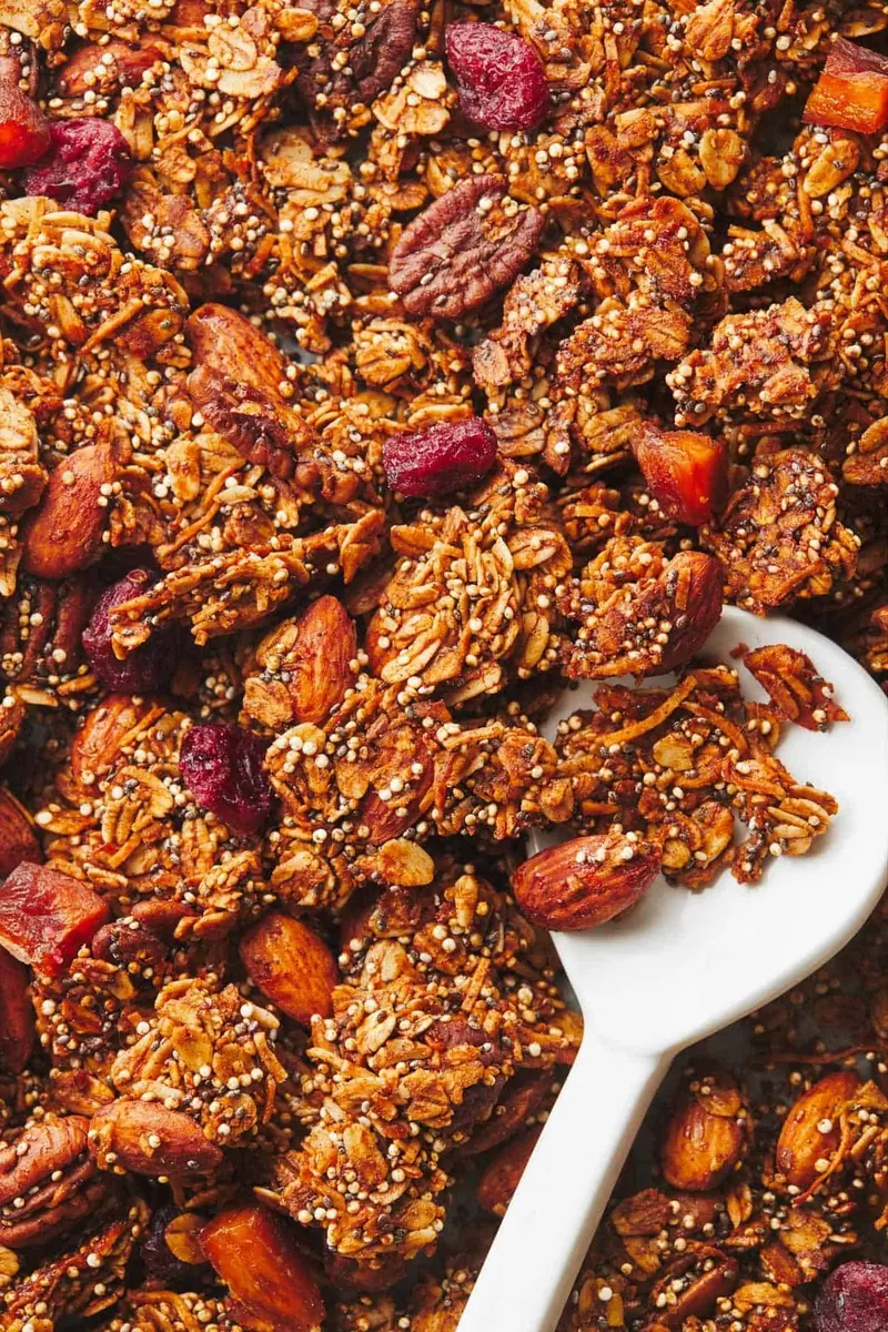 Maple Quinoa Granola