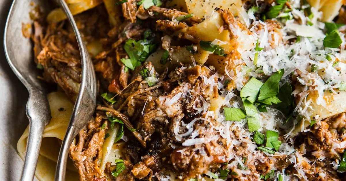 Instant Pot Beef Ragu