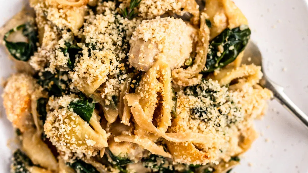 Chicken Spinach Pasta Bake