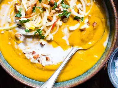 Slow Cooker Sweet Potato Soup