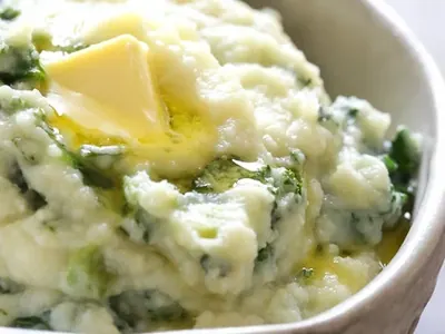 Cauliflower Kale Mash