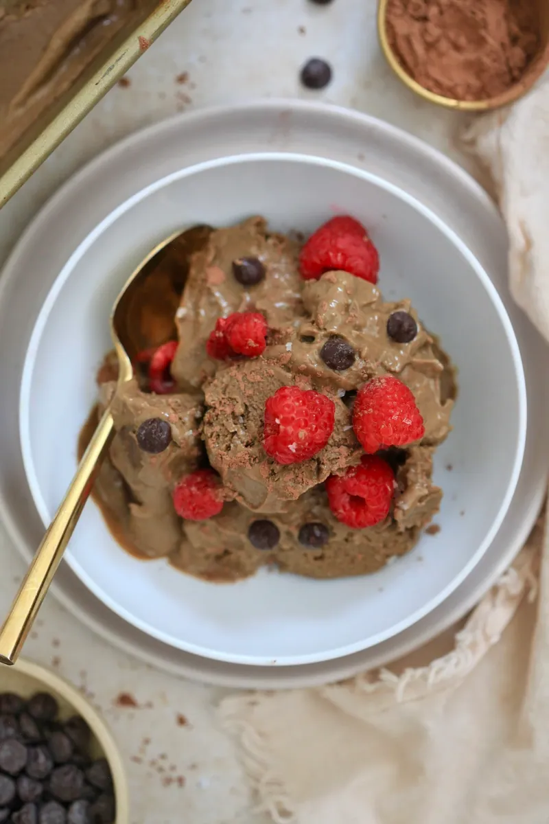 Chocolate Avocado Ice Cream