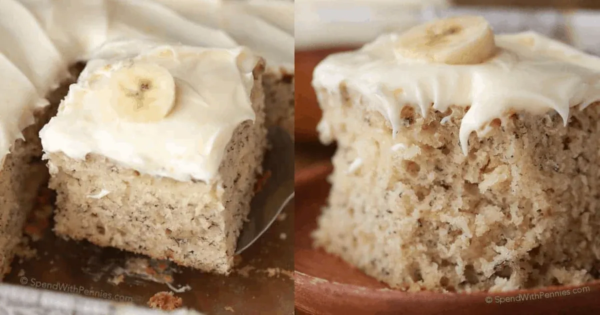 Banana Cake (15 servings)
