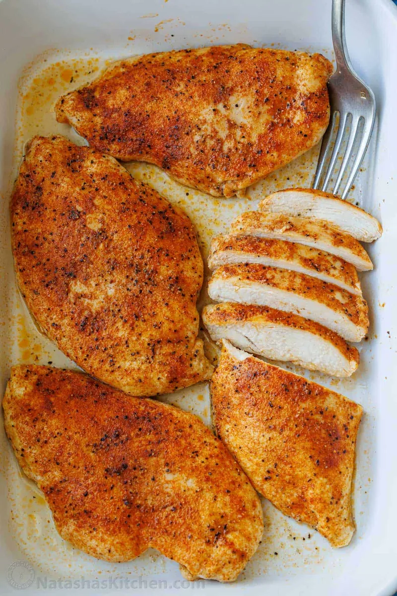Baked Chicken Breast (6 servings)