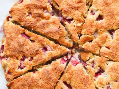 Strawberry Coconut Scones