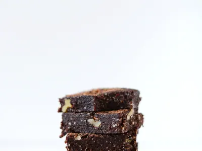 Espresso Walnut Brownies