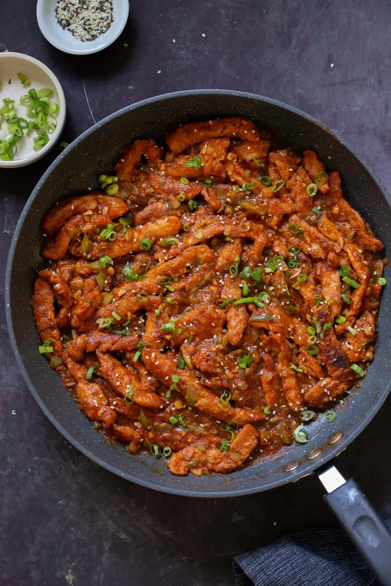 Crispy Soy Curl Chicken