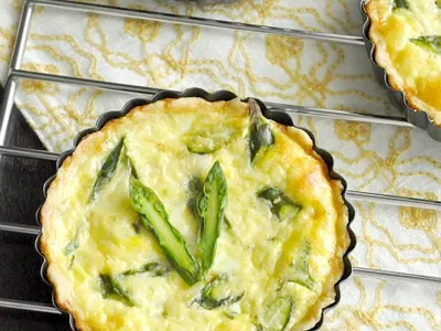 Asparagus Feta Quiche