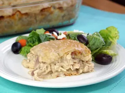 Chicken Filo Pie