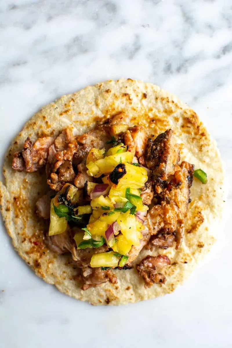 Al Pastor Pork Tacos