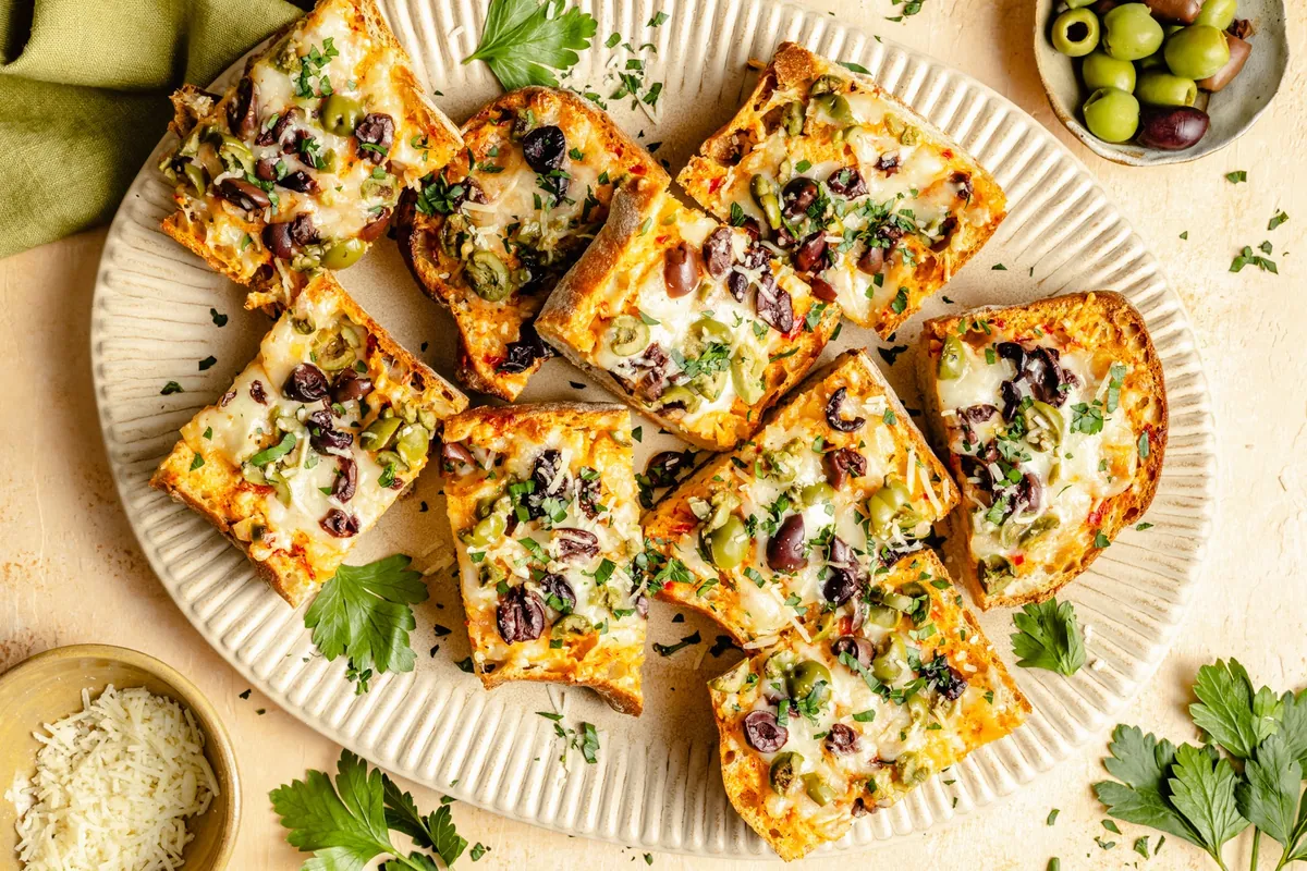 Olive Cheese Bread