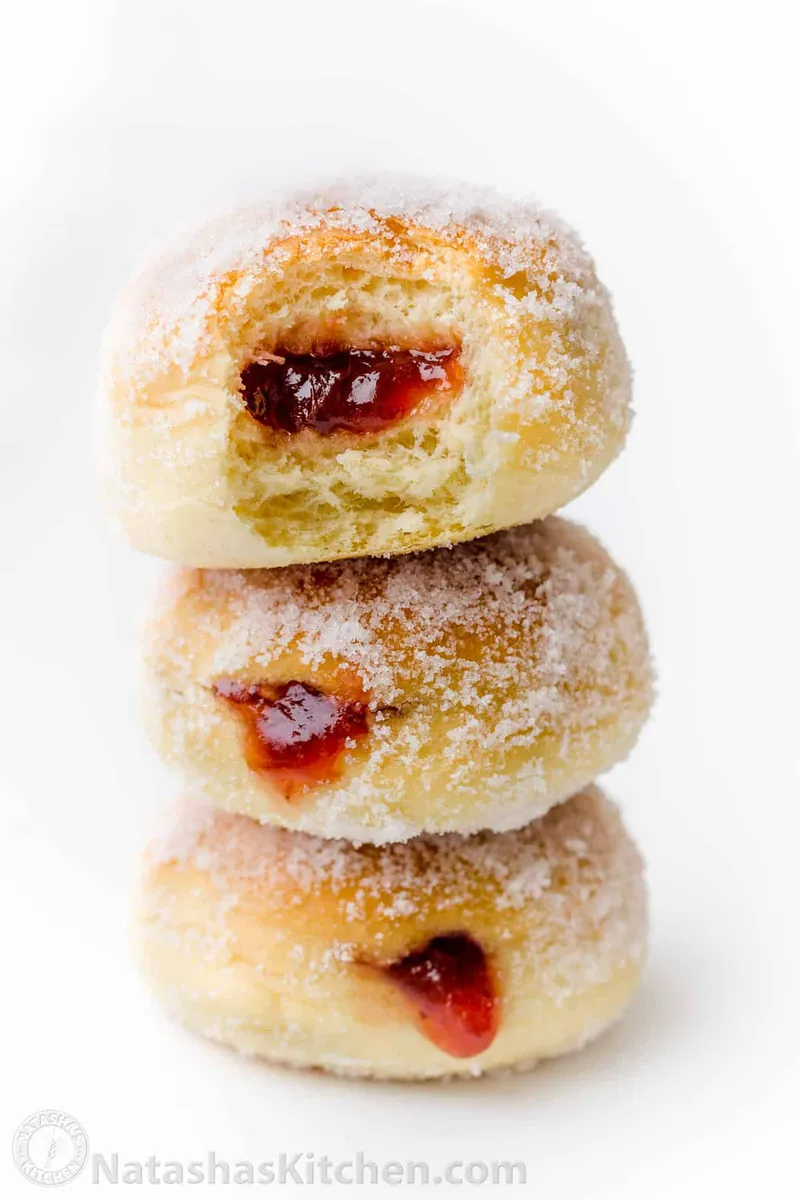 Baked Jelly Donuts