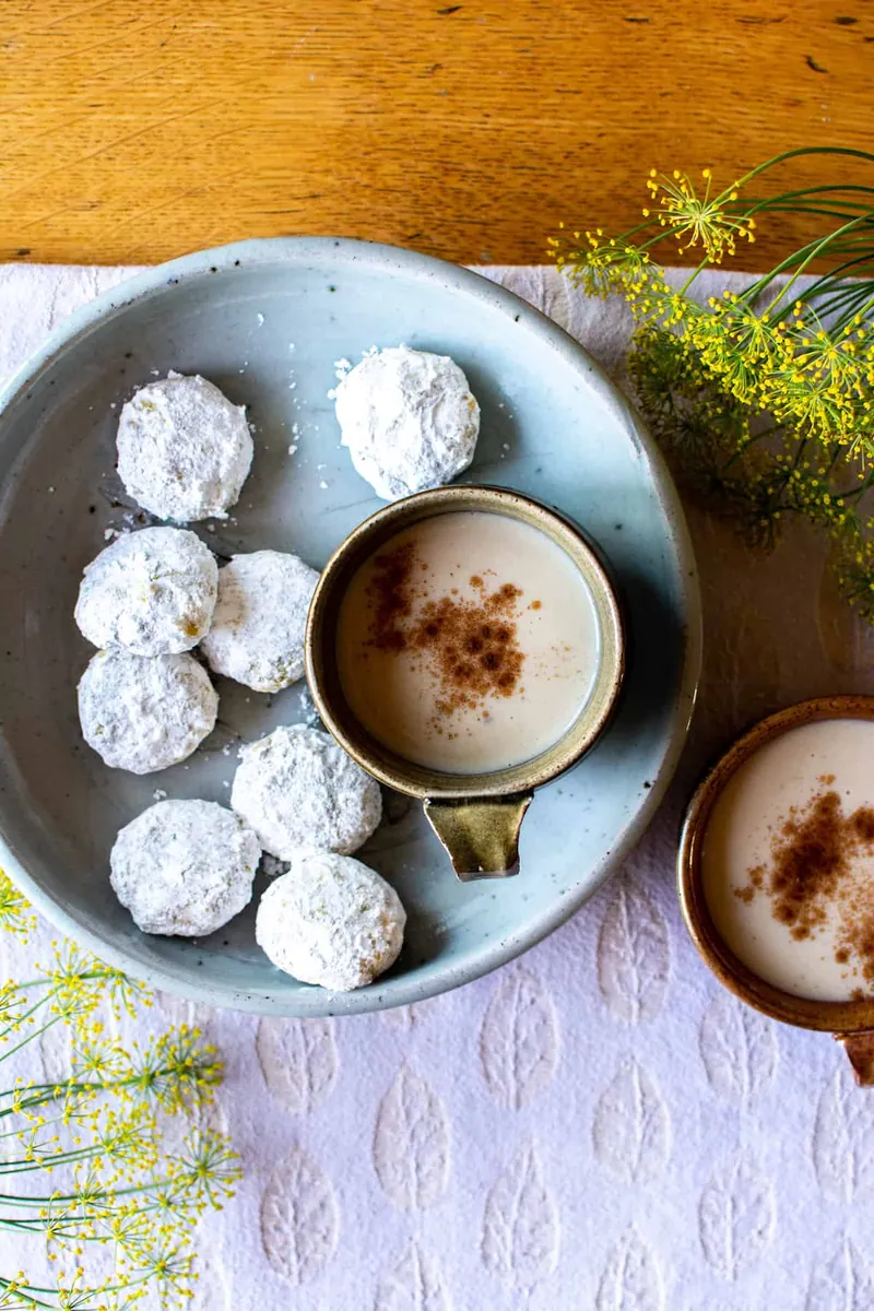 Pumpkin Spice Wedding Cookies