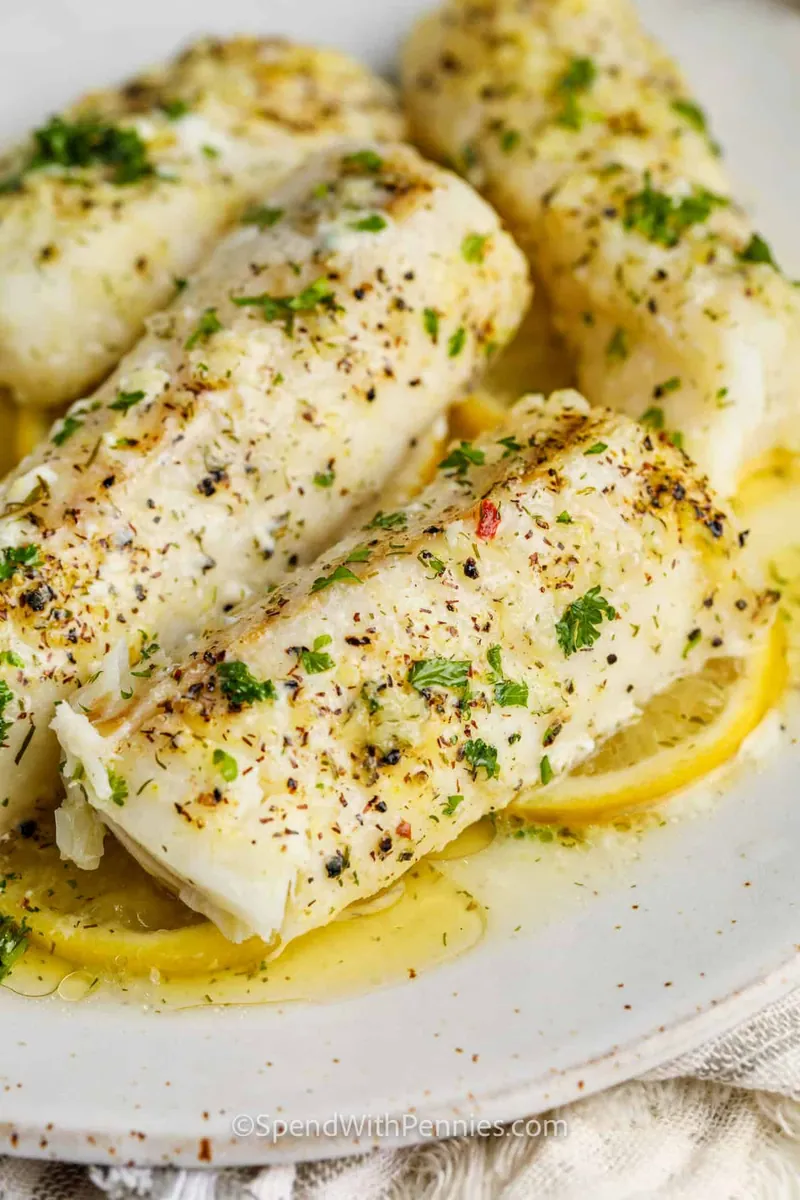 Lemon Garlic Butter Cod