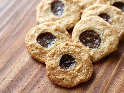 Apple Caramel Cake Cookies