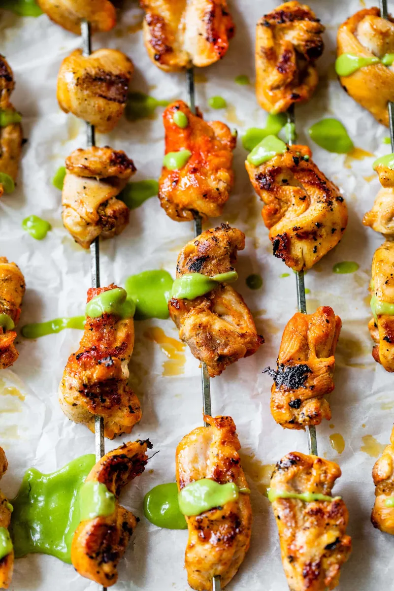 Grilled Chicken Skewers