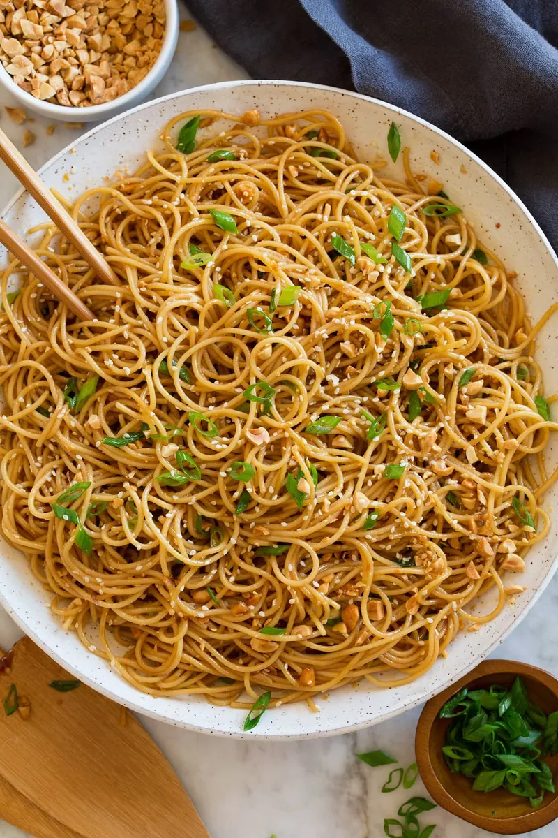 Sesame Peanut Noodles