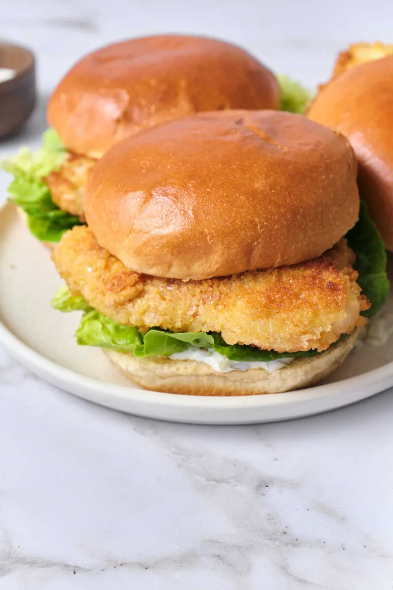 Breaded Fish Sandwiches