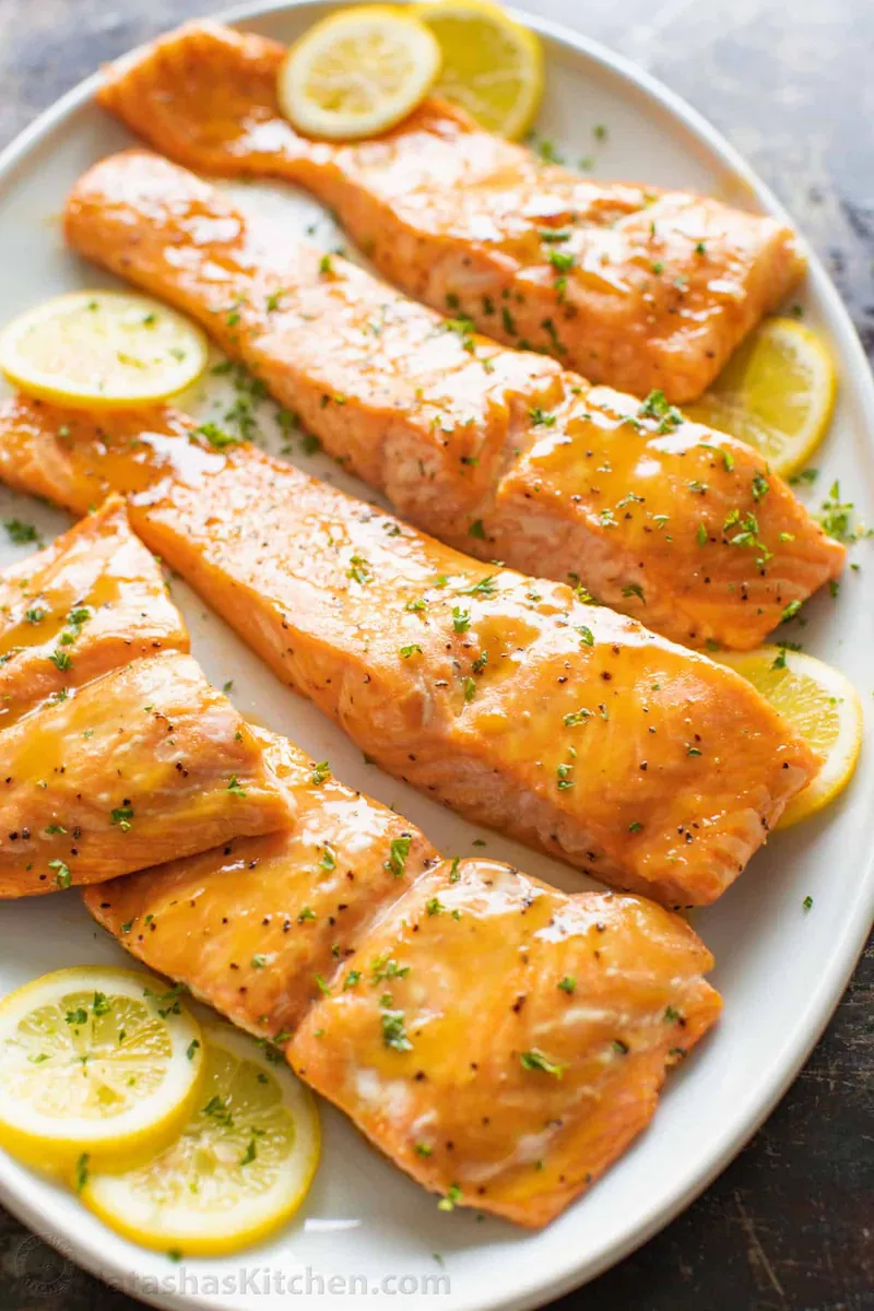 Brown Sugar Glazed Salmon