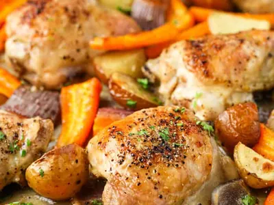 Roasted Chicken and Potatoes