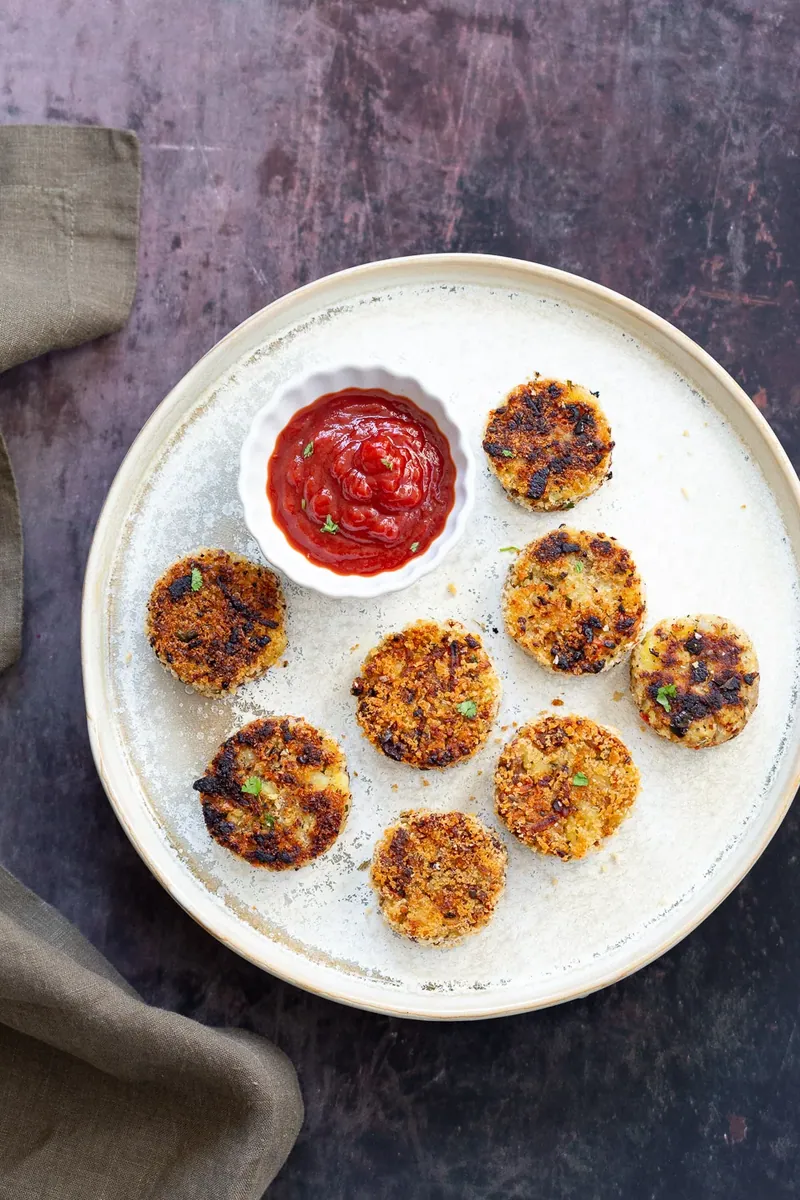 Potato Cauliflower Patties